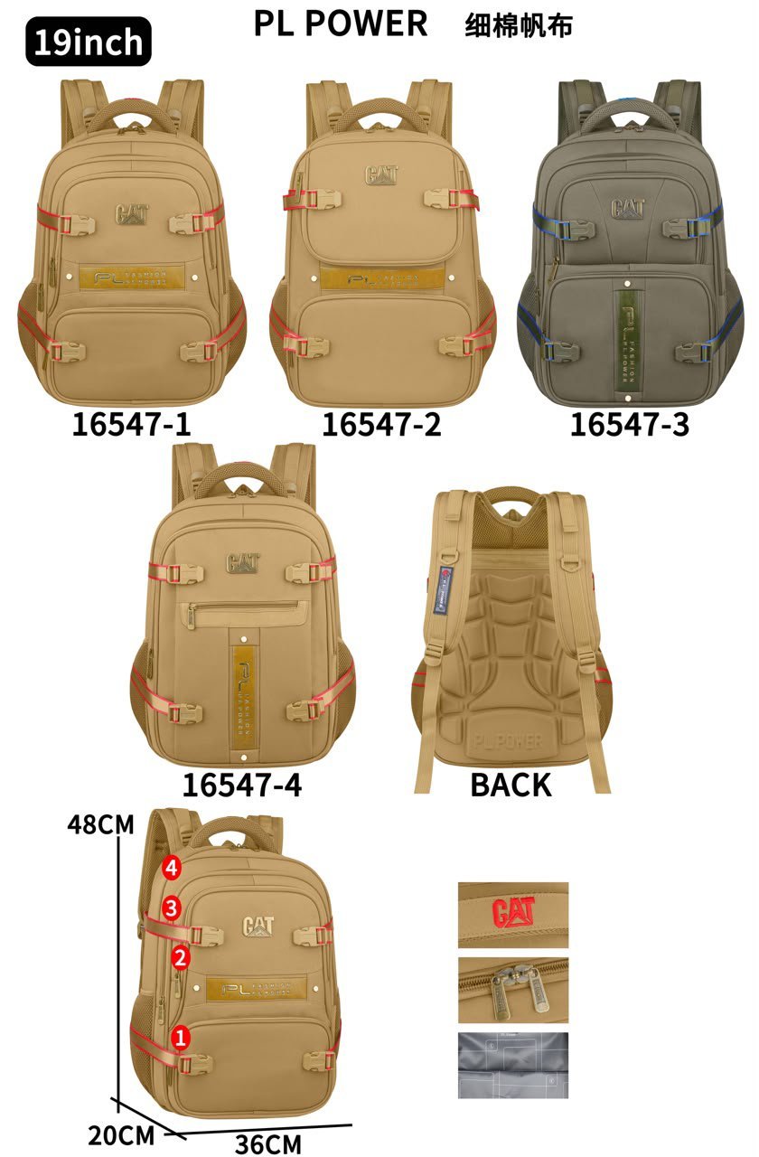 19 inches jeans bag and materials