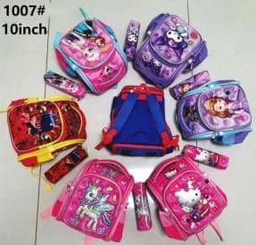 10 inches character bag