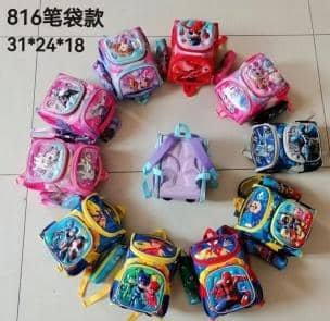 10 inches character bag