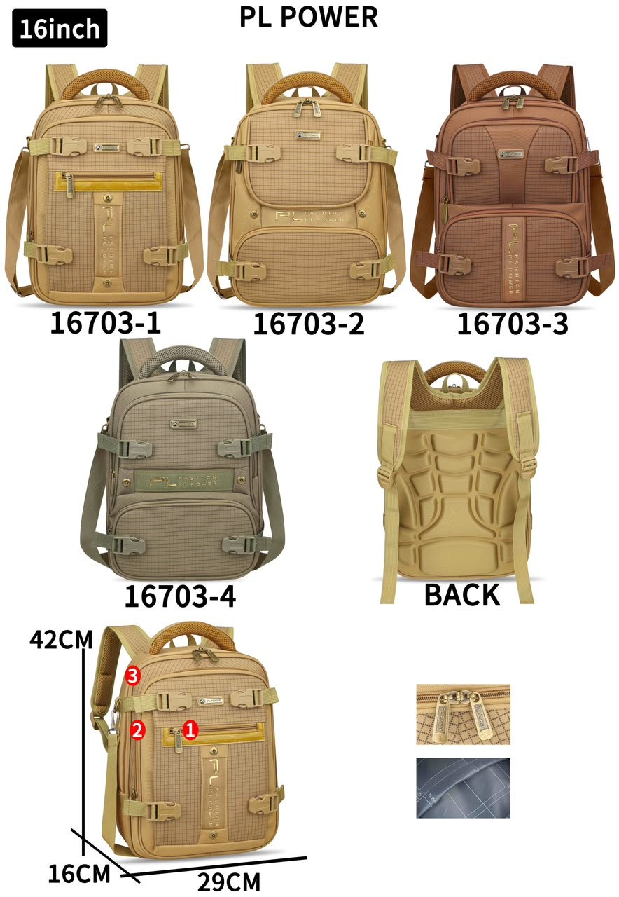 16 inches bag